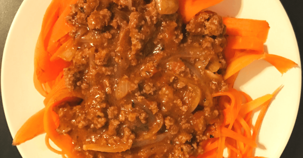 Coodle Carrot Noodle Bolognese Paleo Recipe Secrets