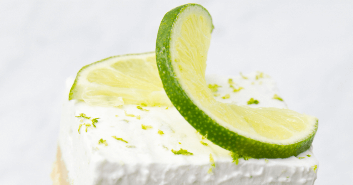 Paleo Key Lime Pie Bars