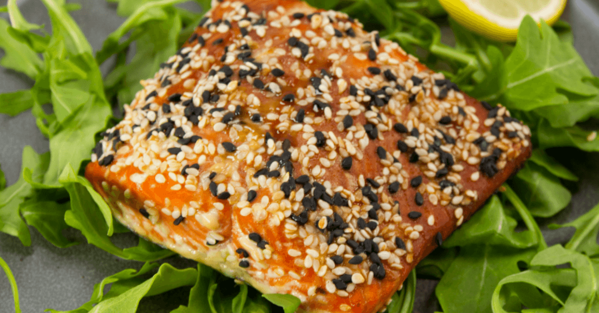 Sesame Crusted Salmon