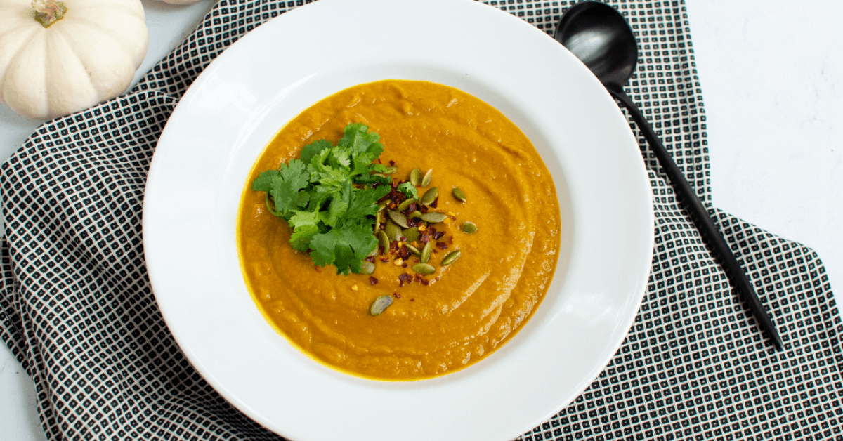 Curried Pumpkin Soup (Paleo & Vegan) - Paleo Recipe Secrets