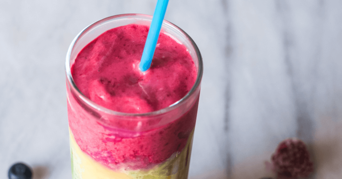 Rainbow Smoothie - Paleo Recipe Secrets